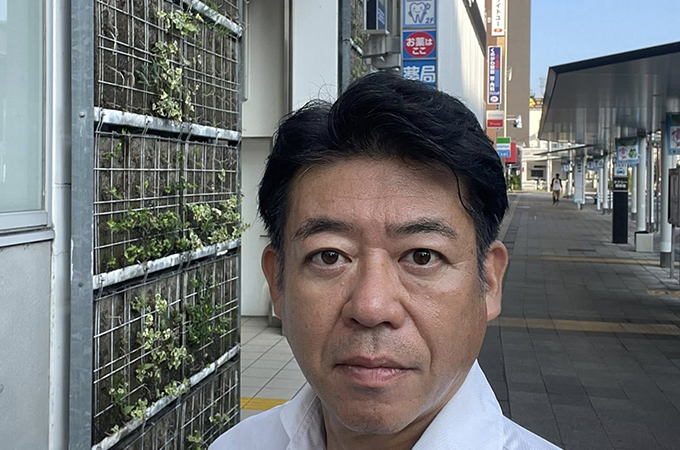 駅頭活動＠久米川駅北口