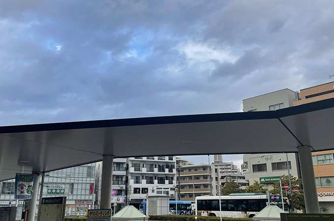 駅頭＠久米川駅北口