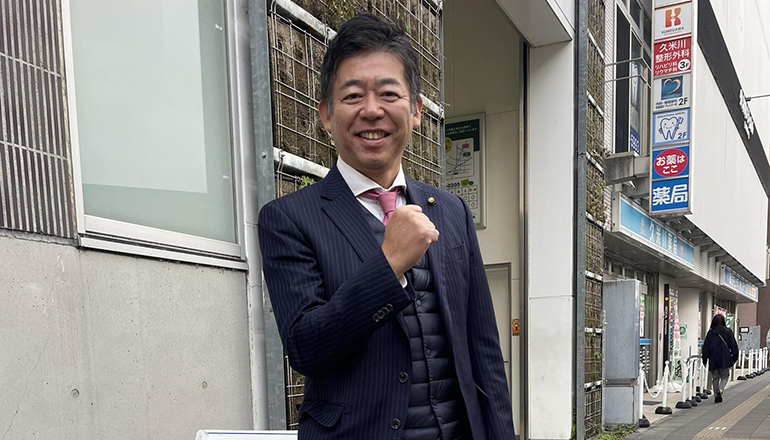 駅頭@久米川駅北口