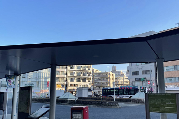 駅頭@久米川駅北口